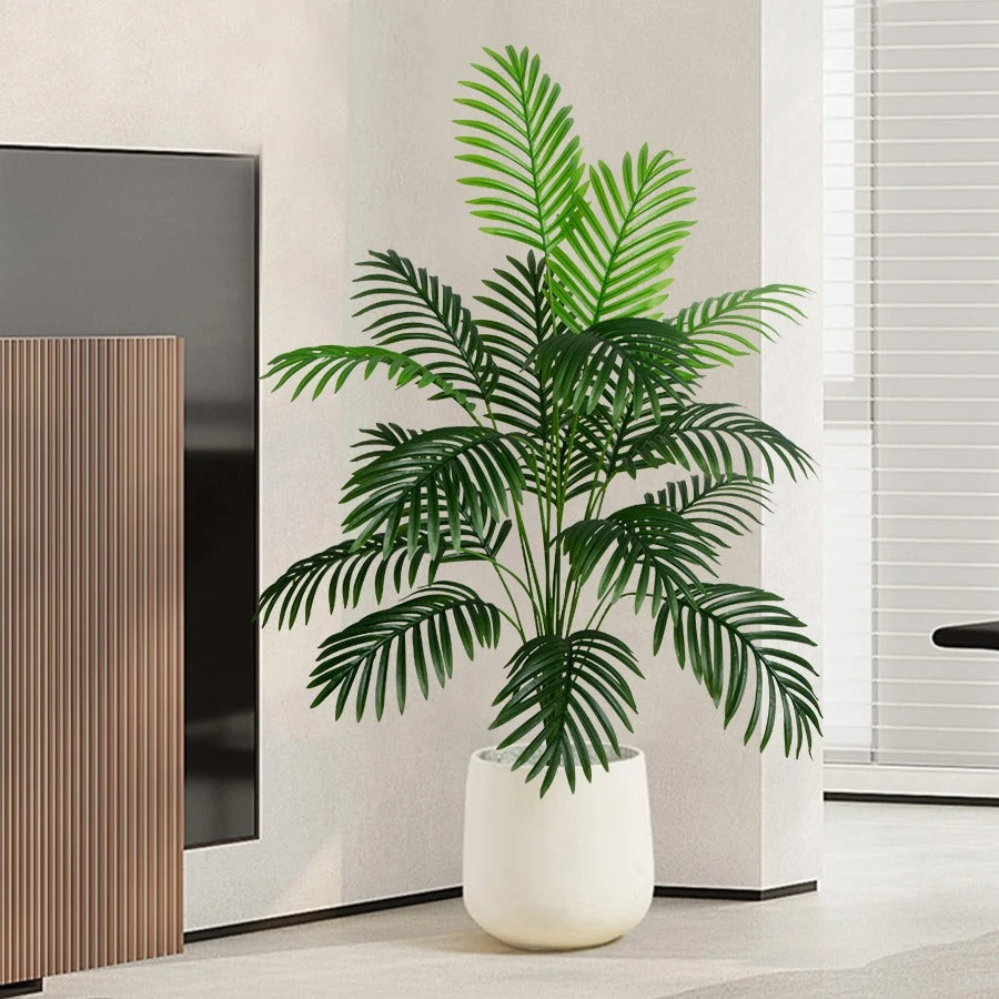 Planta de palmera artificial para decoración