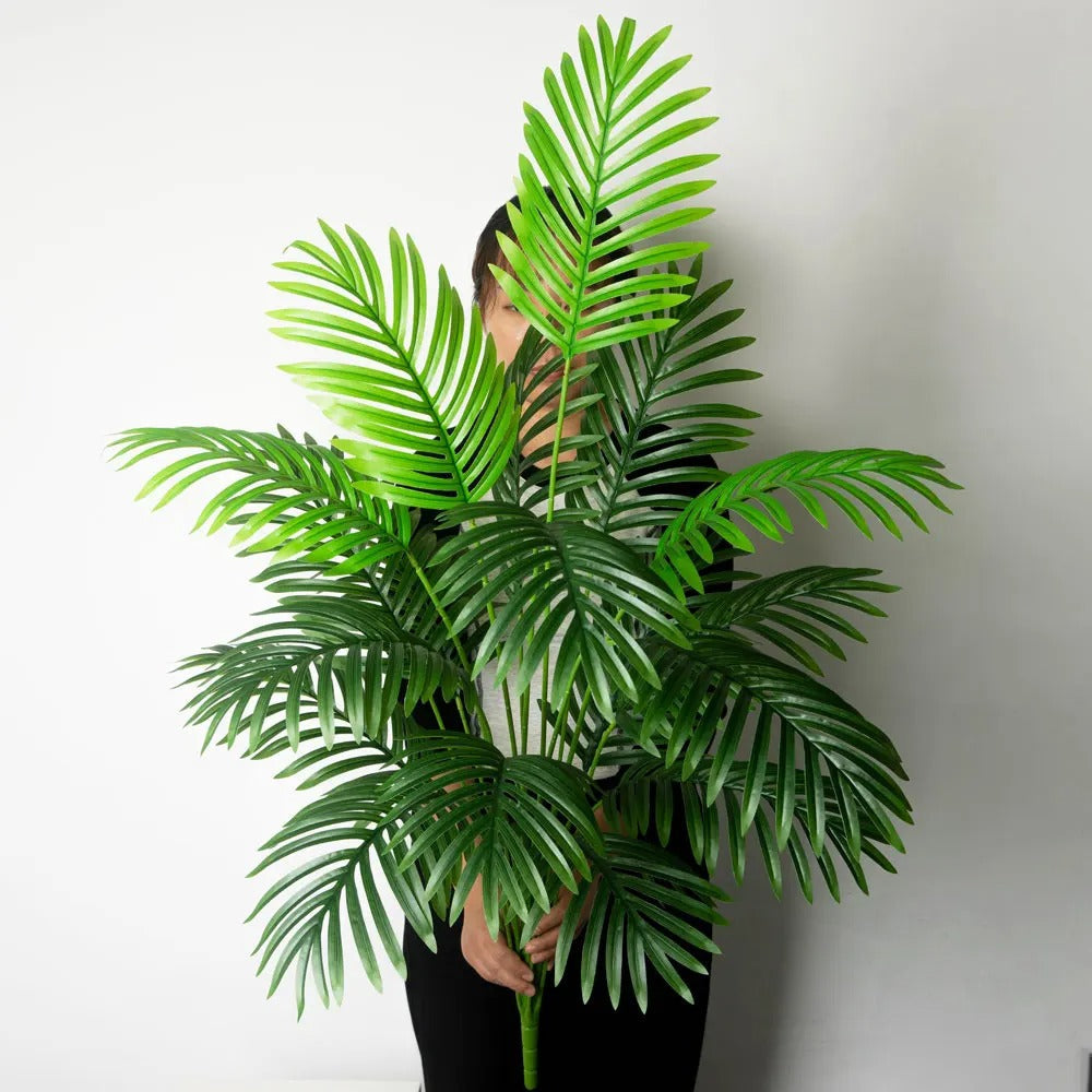 Planta de palmera artificial para decoración